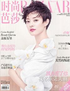孙俪杂志图片